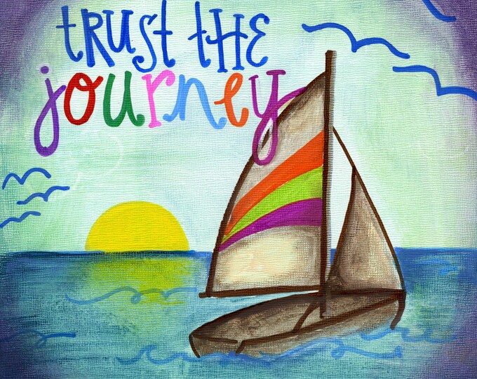 Trust the Journey | Magnet