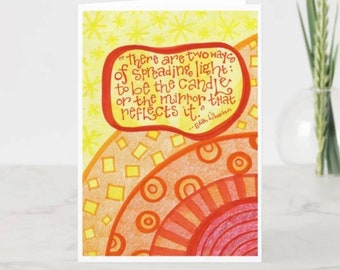 Edith Wharton Quote | Greeting Card