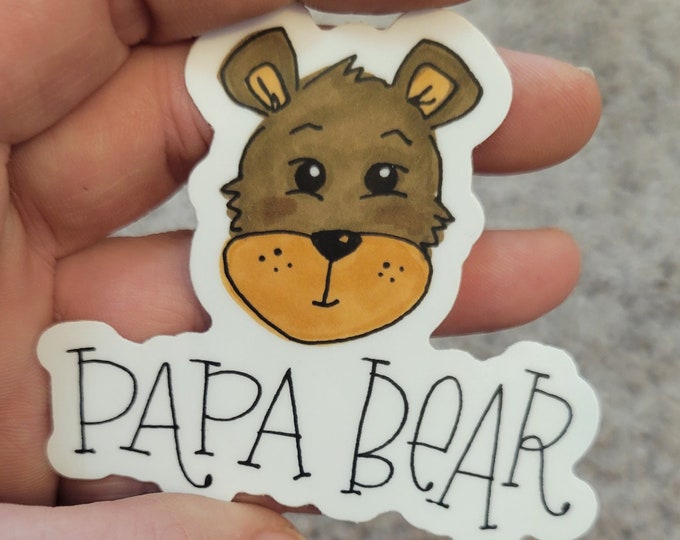 Papa Bear | Vinyl Sticker