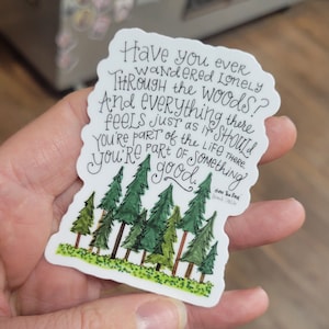 Brandi Carlile | Have You Ever | Vinyl Sticker
