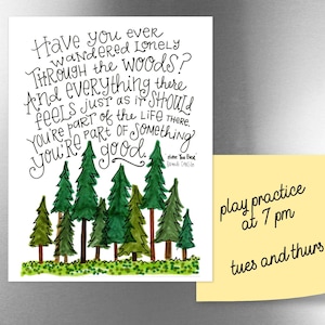 The Woods | JUMBO Magnet | Brandi Carlile