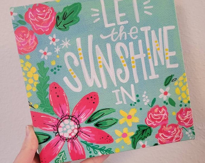 Let the Sunshine In |  Canvas Print