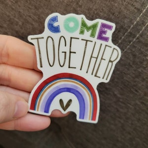 Come Together (version 2) | Vinyl Sticker