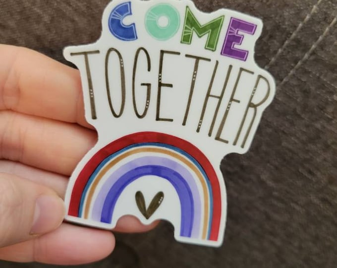 Come Together (version 2) | Vinyl Sticker