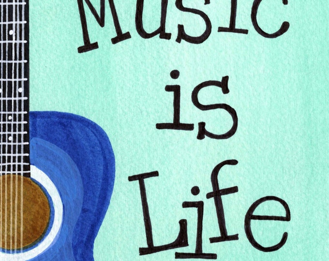 Music is Life | JUMBO magnet