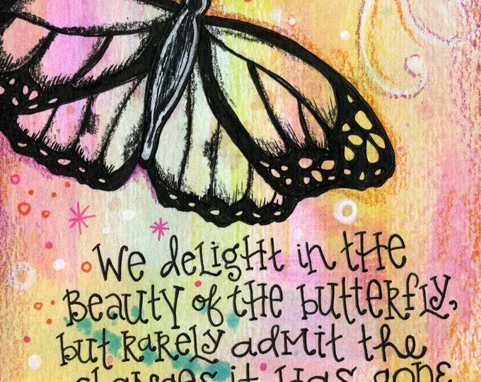 Butterfly | Quote Print