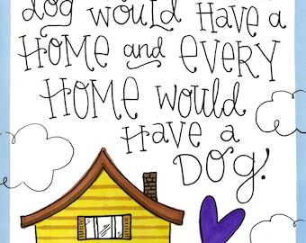 Perfect Dog World | Print