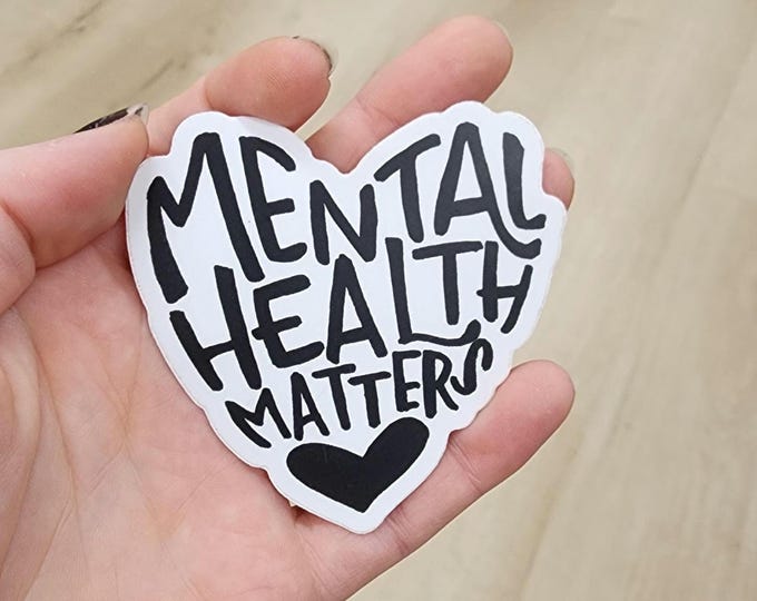 Mental Health Matters | Vinyl Sticker