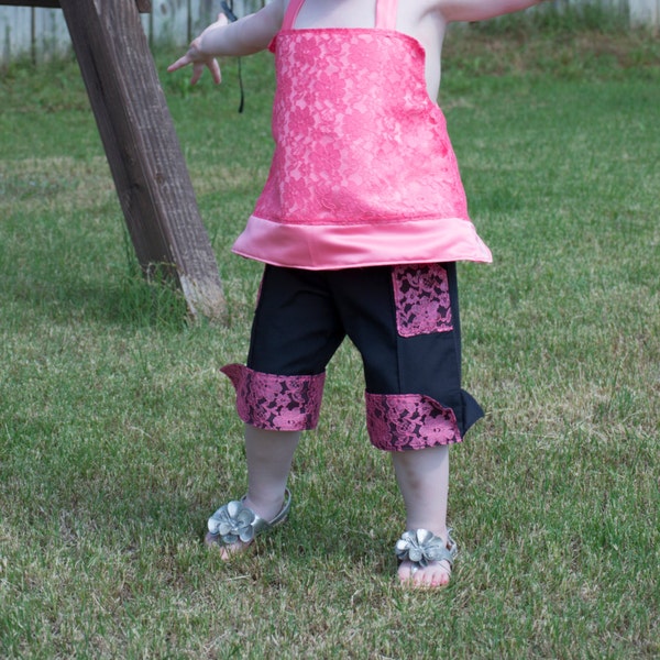 Linda Sue's Pedal Pushers PDF Pattern - 2T - 12years