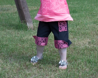 Linda Sue's Pedal Pushers PDF Pattern - 2T - 12years