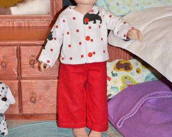 18″ Doll Pajama Bundle Set