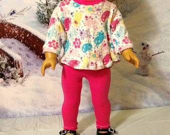 18″ Doll Easy Day Tee and Lexi’s Leggings Set