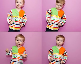 Jack and Jackie's Day to Night unisex Top ~ 2T-12years regular and slim fit