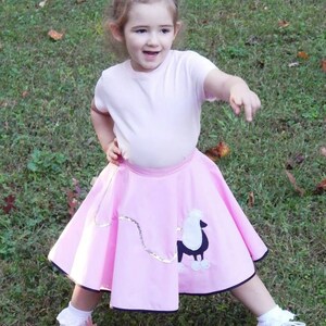 Betty's Sock Hop Poodle Skirt PDF Pattern 2T 16years image 4
