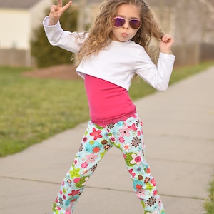 Katie's Crop Top  2T - 12 years PDF Pattern