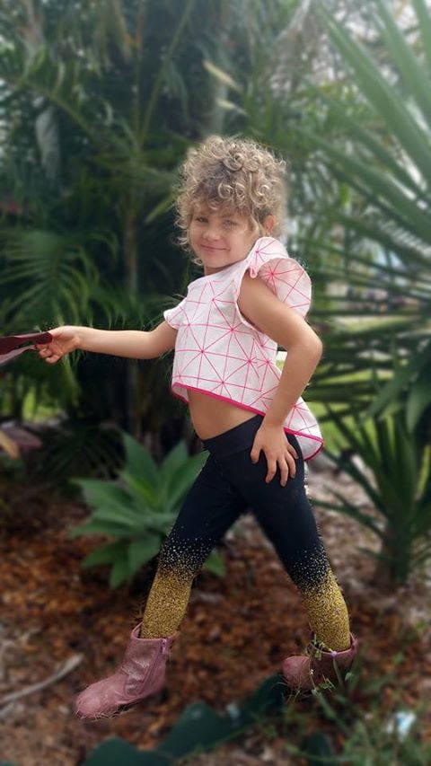 Jade's Crop Top Sz 2T-16 Years - Etsy