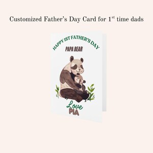 Heartwarming Greeting Cards for Special Occasions, Personalized Father's Day Cards, Love Notes, Cute Animal Designs, Unique Card Gifts