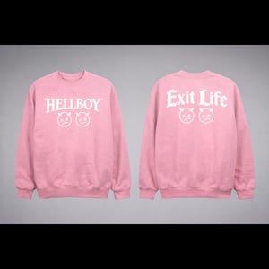 Lil Peep Hellboy Sweater - Etsy