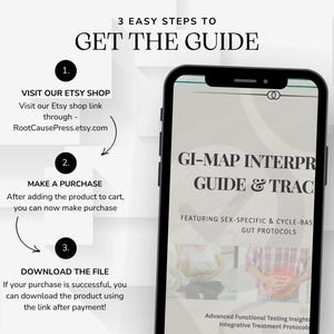 Suivi du guide d'interprétation GI-MAP | Santé intestinale et protocoles hormonaux | Informations avancées sur les tests fonctionnels | Solution santé Téléchargement PDF numérique