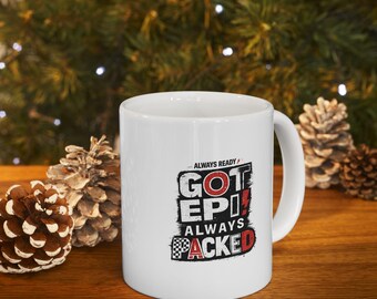 Girl Dad Skull Graphic Mug | Fatherhood Motorcycle Biker Coffee Cup