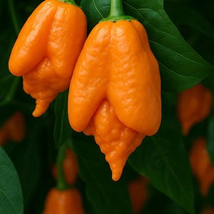 Carolina Reaper Orange Chili Seeds – 100 World’s Hottest Pepper Seeds