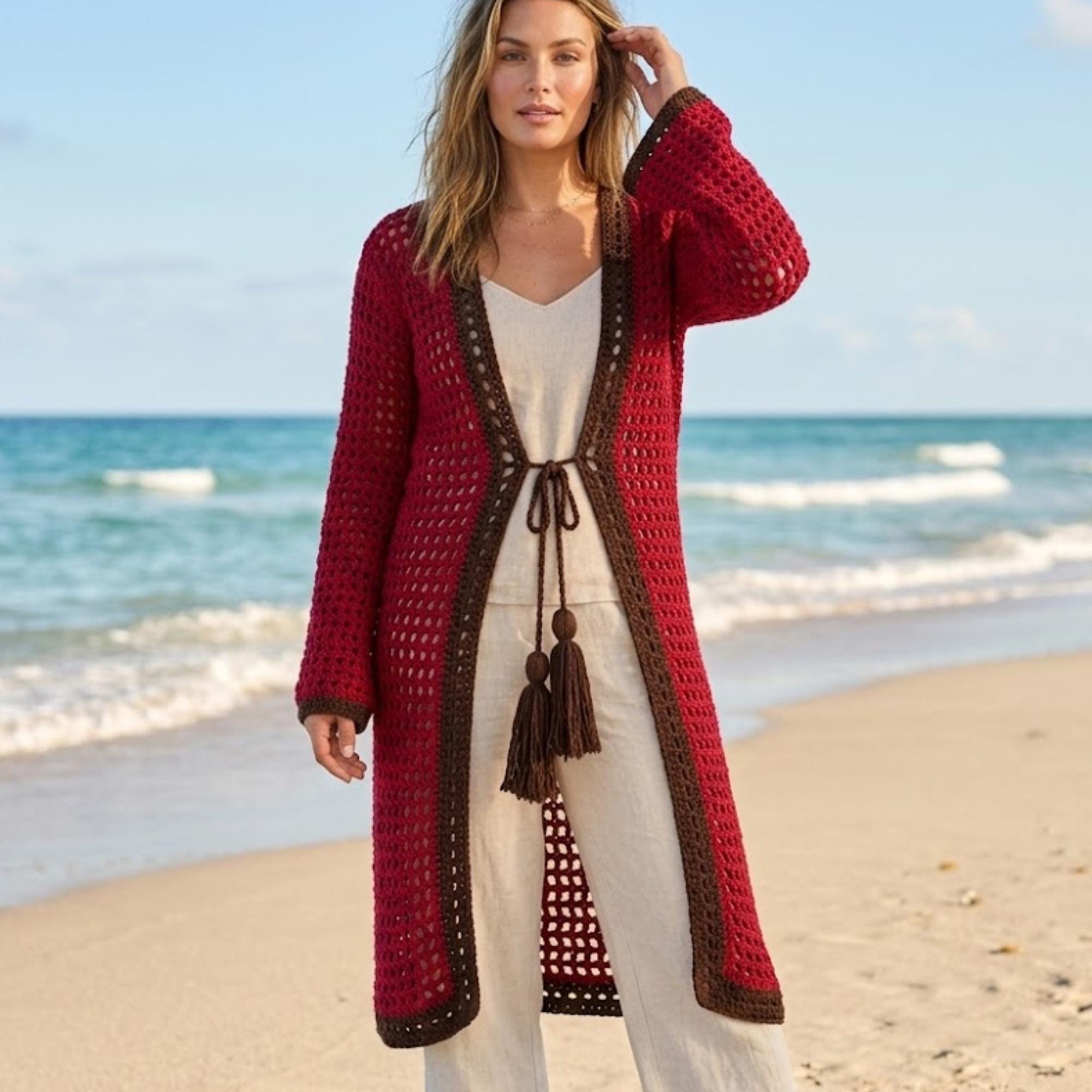 40 Boho Crochet Patterns: Unleash Your Creativity with Trendy Designs 20 Crochet Duster Cardigan
