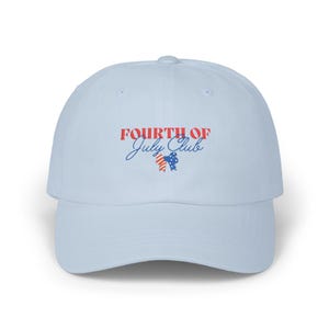 4th of July Trucker Hat Women, Fourth of July Club, Coquette, Embroidered Hat, Patriotic Hat, Girly Fourth of July Hat, Red, White, and Blue