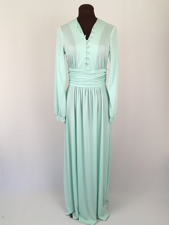 vintage 70s maxi dress