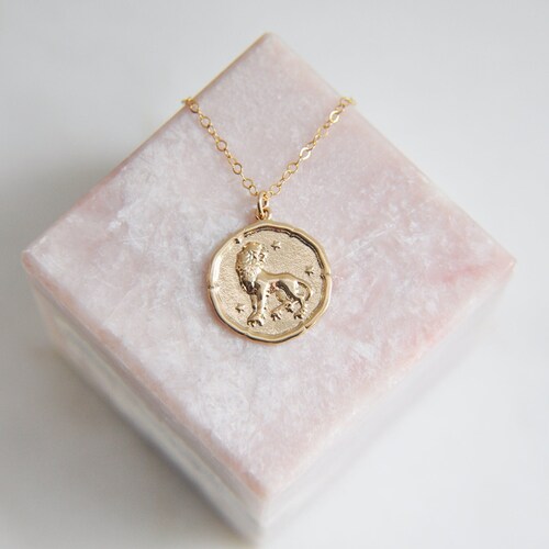 Leo Necklace Gold Leo Necklace Gold 