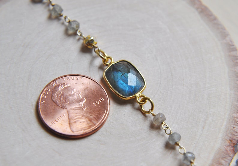 Stone Necklace Labradorite Jewelry Flash Labradorite Labradorite Necklace Labradorite Choker Raw Stone Necklace Natural Stone Boho