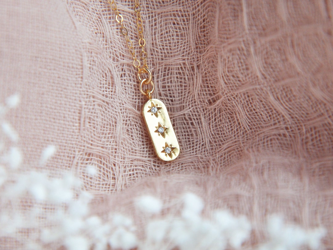 Celestial Multi-Star Bar Necklace