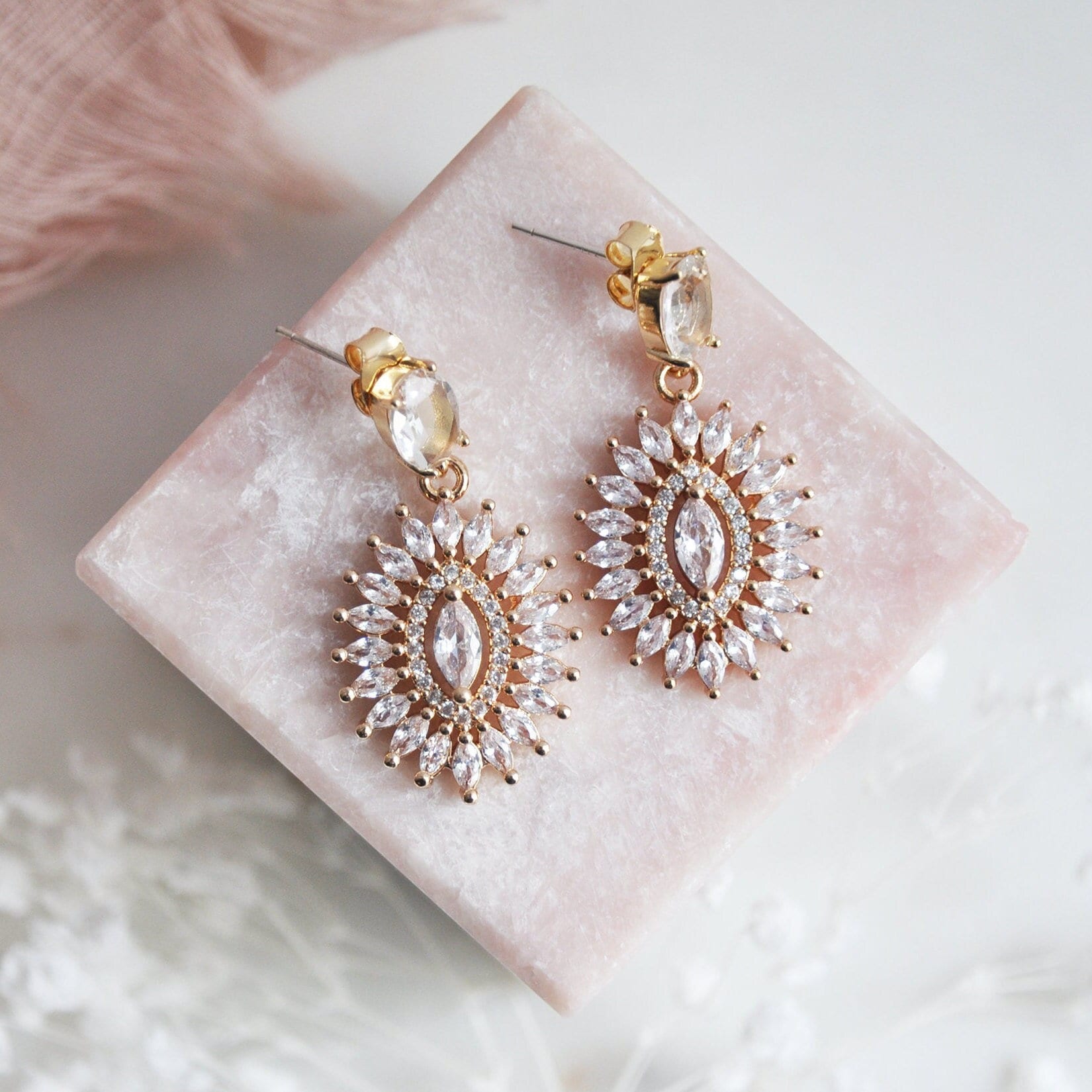 Boho Bridal Earrings