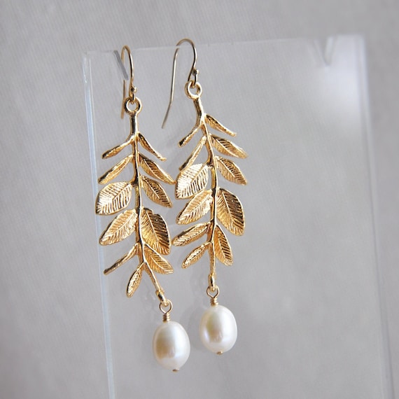 Rustic shop wedding earrings