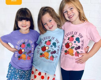 Fruits of the Spirit Kids Comfort Colors Tee