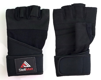 Weight Lifting Gloves with Wrist Support, Padded Gym Gloves