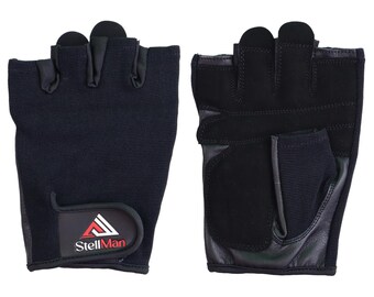 StellMan Workout Gloves, Breathable Weightlifting Gloves with Wrist Support