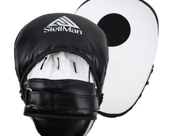 StellMan Boxing Focus Mitts: Curved MMA Training Pads