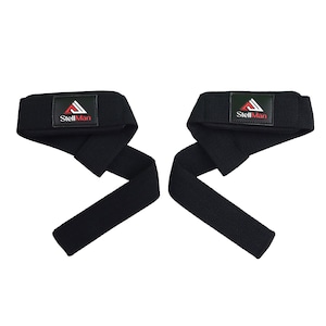 StellMan Weight Lifting Straps with Neoprene Padding, Heavy Duty Wrist Support for Gym, Deadlifts, Powerlifting and Strength Training