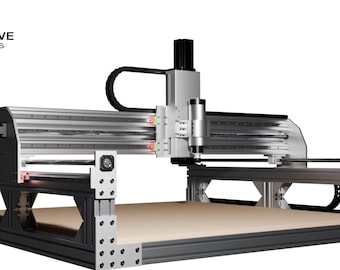 CNC Router milling machine complete project Files. 4X4