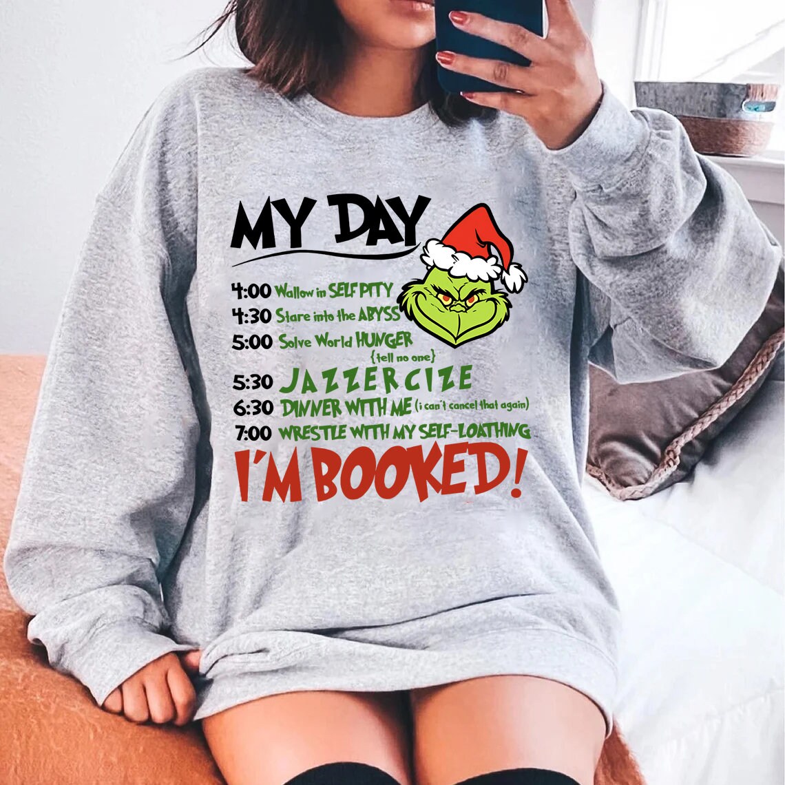 Grinch Hoodie - Etsy