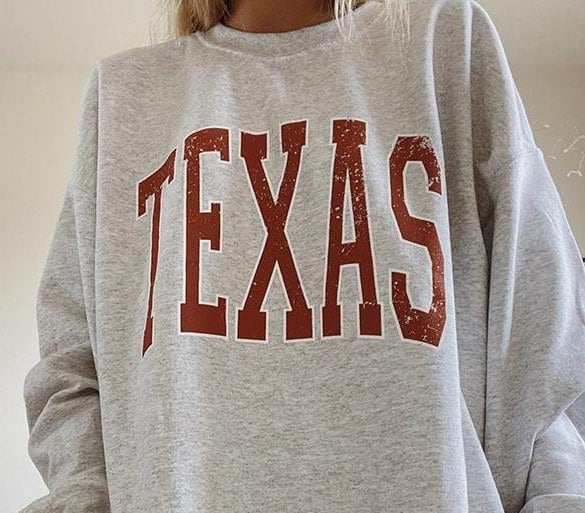 Cute oversized crew neck sweatshirts Clearance