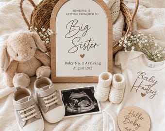 Second Baby Announcement, Digital Pregnancy Announcement, Baby Number 2, Editable Template, Social Media Reveal, Here We Grow Again