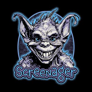 Screenager Monster Shirt – Color Highlight Parody Tee in 6 Variants