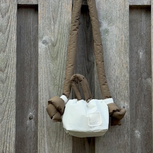 Mini sac à bandoulière gonflé - petit sac à main - sac à main léger et résistant à l'eau pour tous les jours