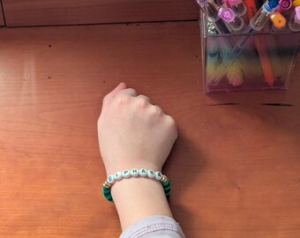 Pulsera de cuentas de Elphaba de colores
