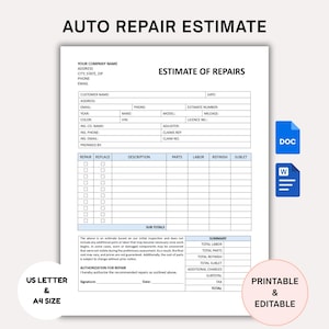 Car Repair Estimate Program: Simplify Your Auto Repairs