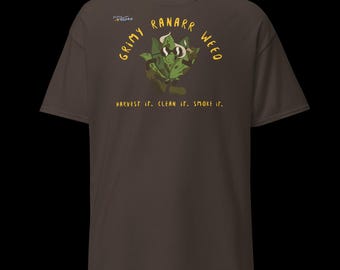 Grimy Ranarr Weed Shirt | OSRS RuneScape Parody Tee