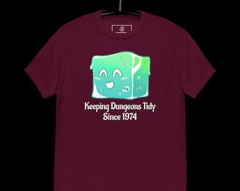 Gelantinous Cube D&D Shirt, Dungeons and Dragons Gift Tee for Men Women