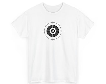 Camiseta minimalista Bullseye de bola 8, camiseta de billar Target, regalo deportivo para hombres y mujeres