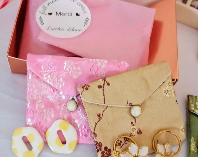 Featured listing image: Random Tassel Box – 5 or 10 Pairs – Polymer Clay – Ear Charms – Hoop Earrings – Surprise Jewelry Box – Gift Idea for Women